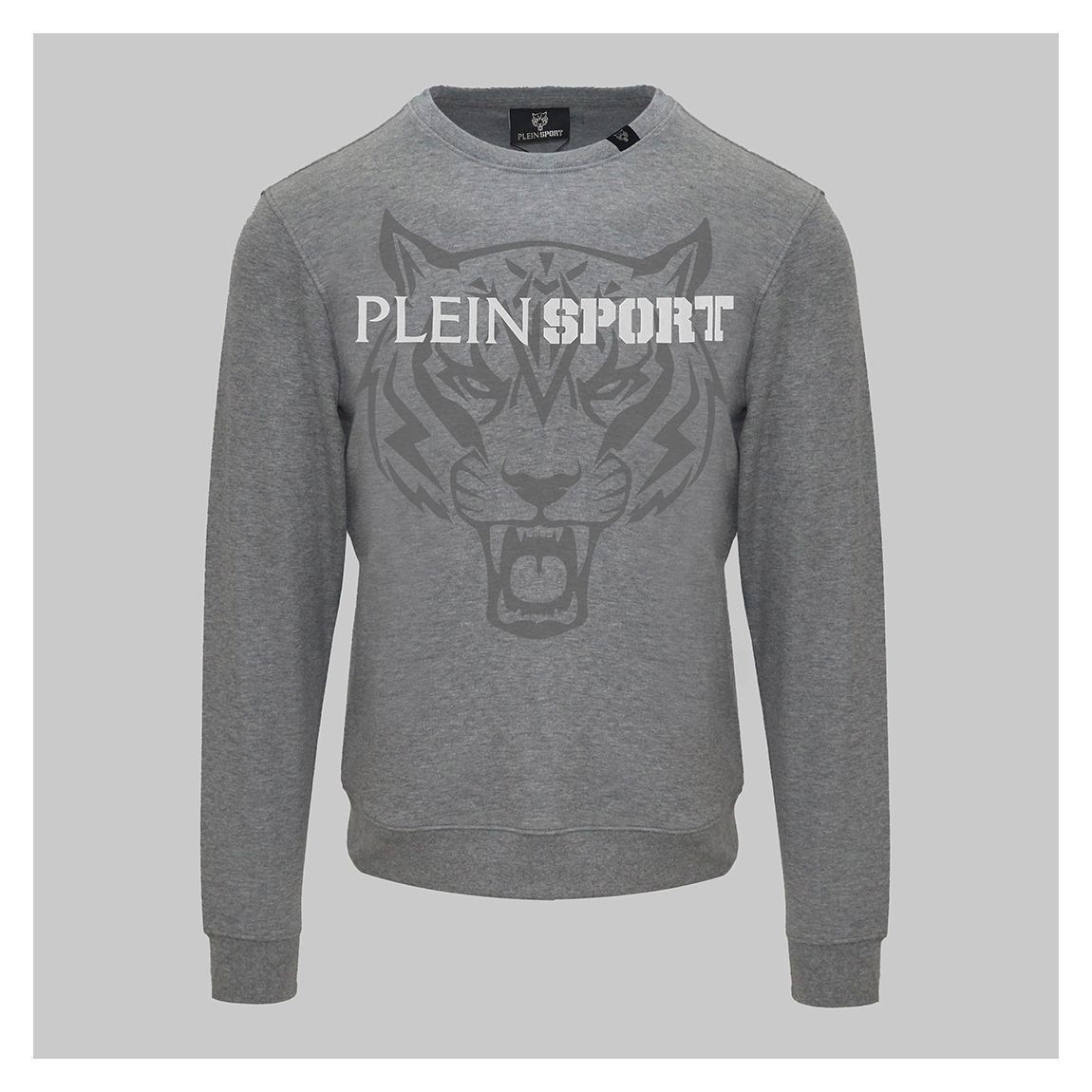 Grey Tiger Logo Detail Sweatshirt main product photo