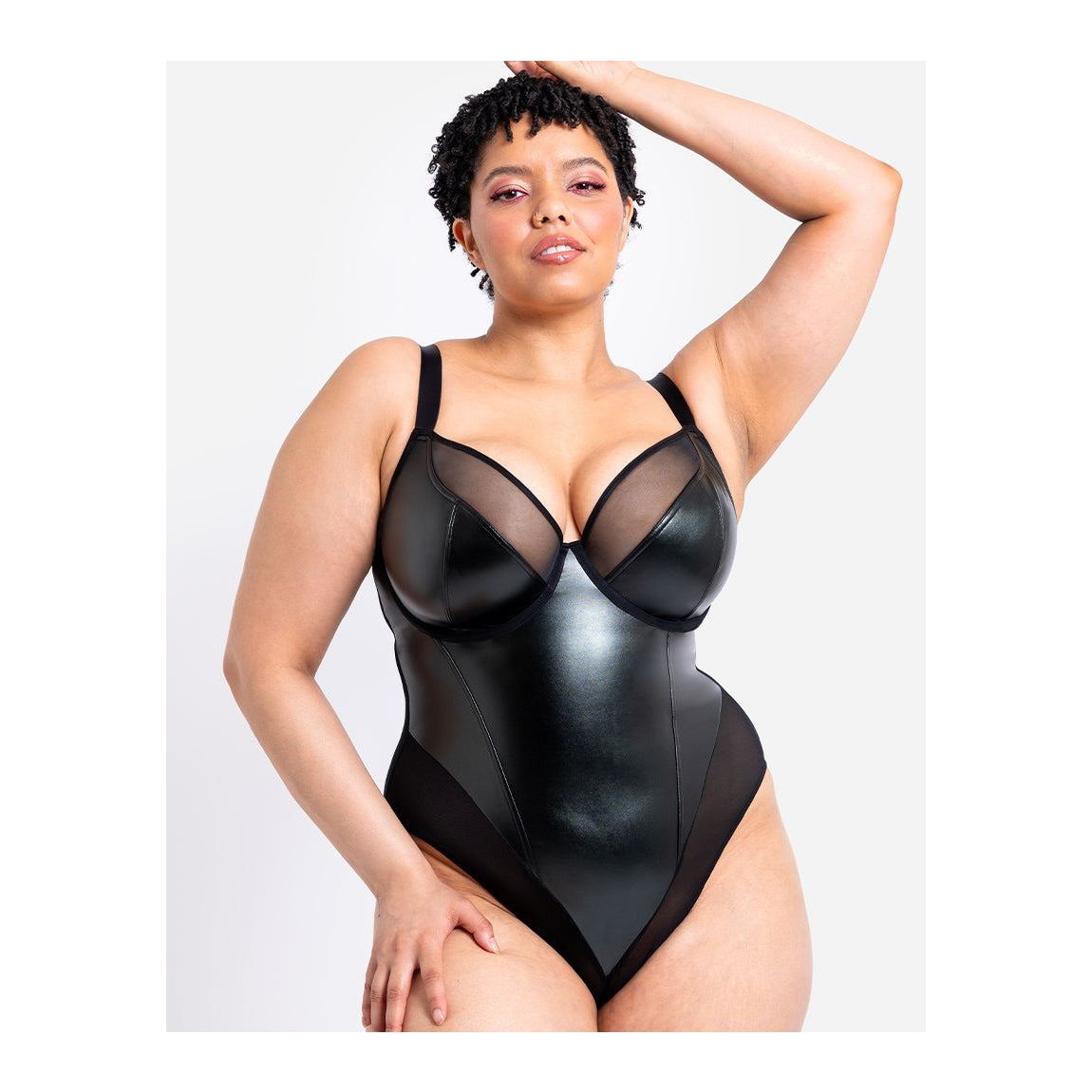 Curvy Kate Rebelle Plunge Body Black 38GG main product photo