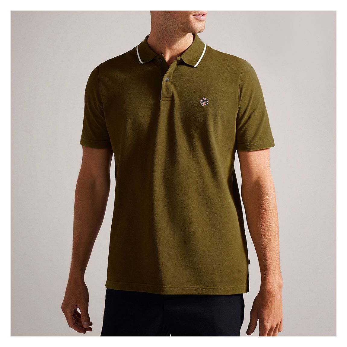 Olive Camden Polo Shirt main product photo