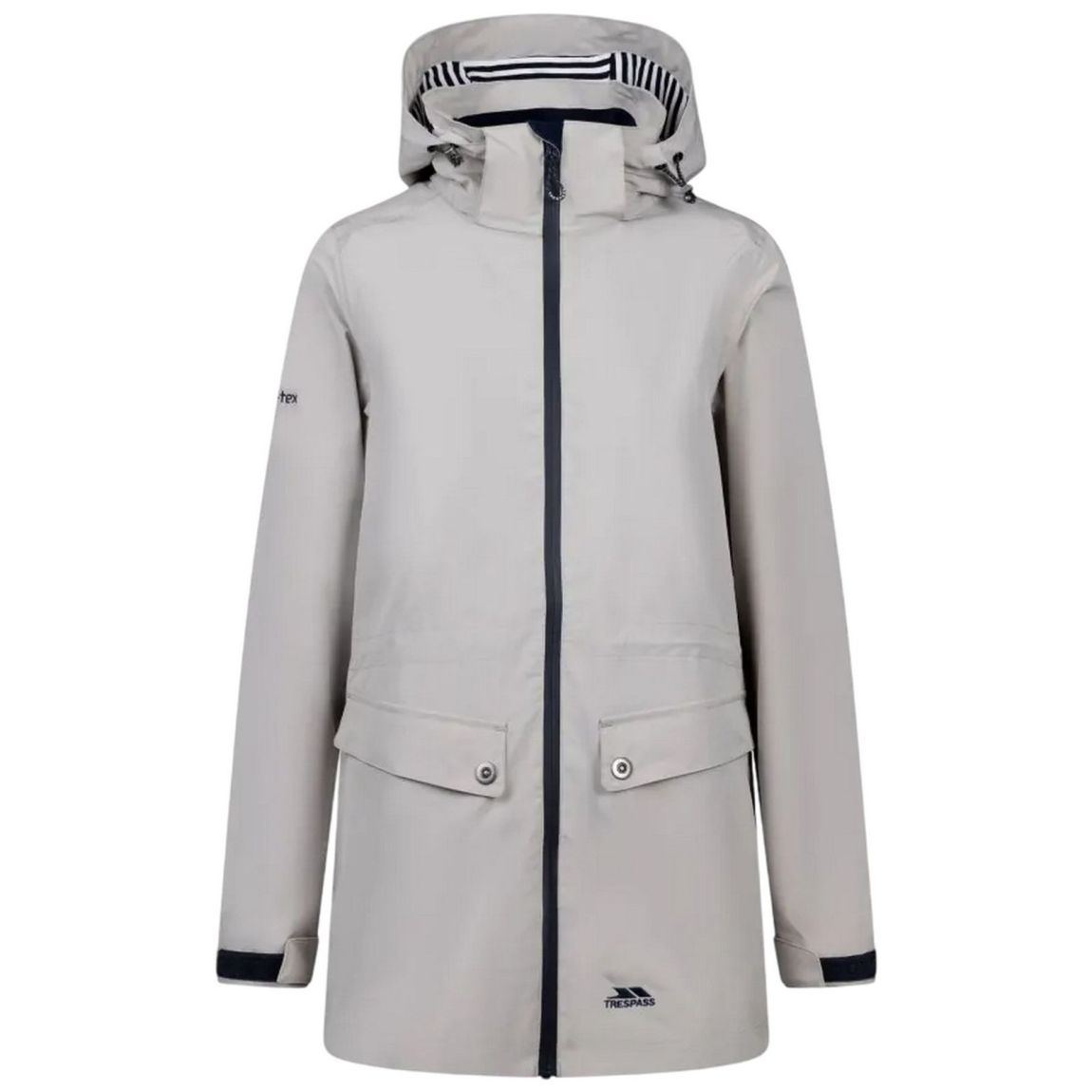 Womens/Ladies Tiverton Waterproof Jacket Soft Stone main product photo