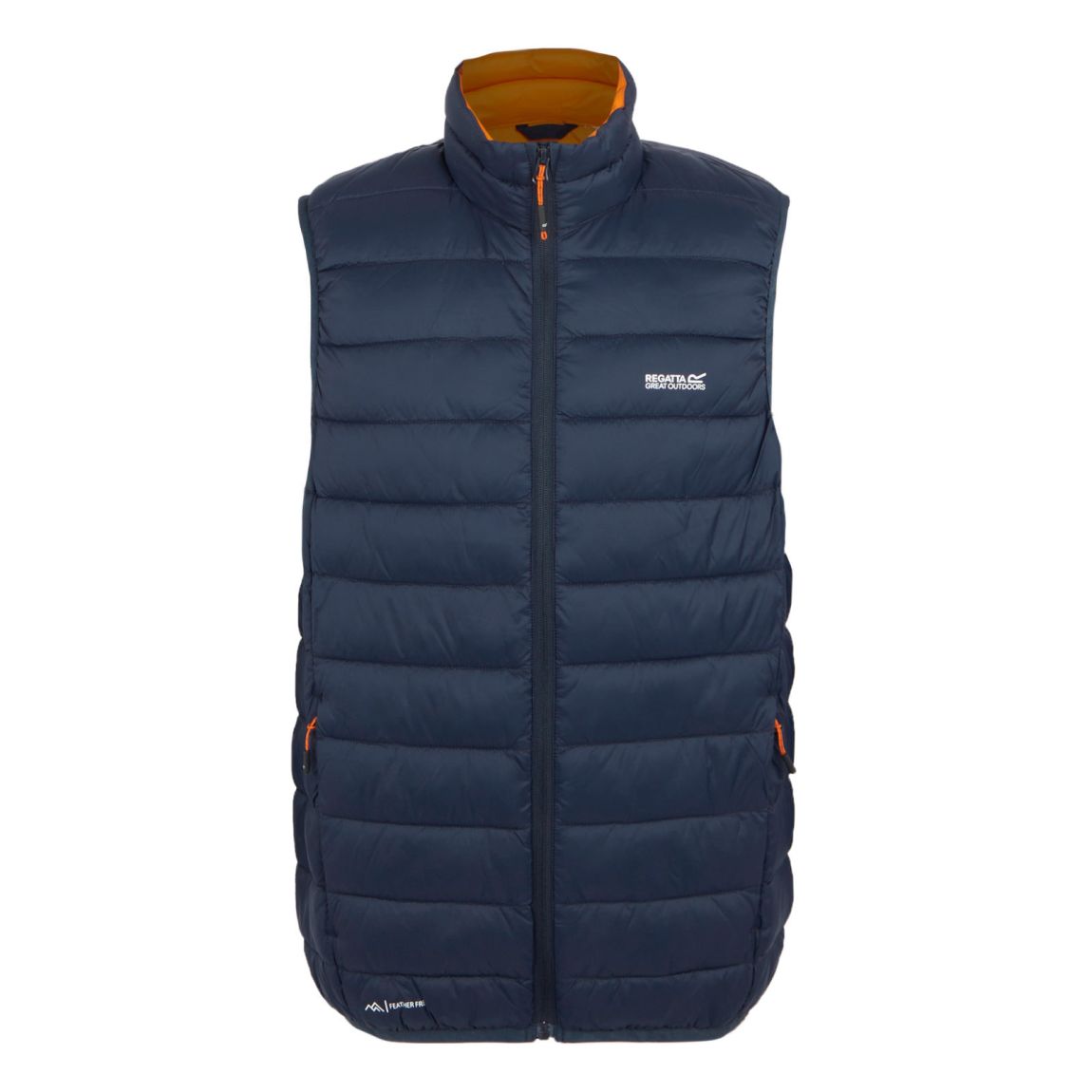 Mens Marizion Quilted Gilet Navy/Fox main product photo