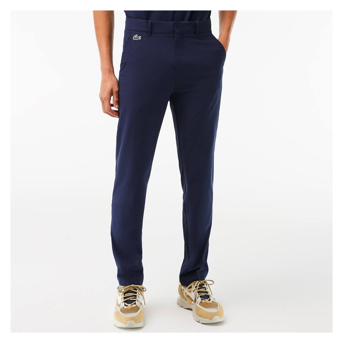 Navy Skinny Branded Trousers main product photo
