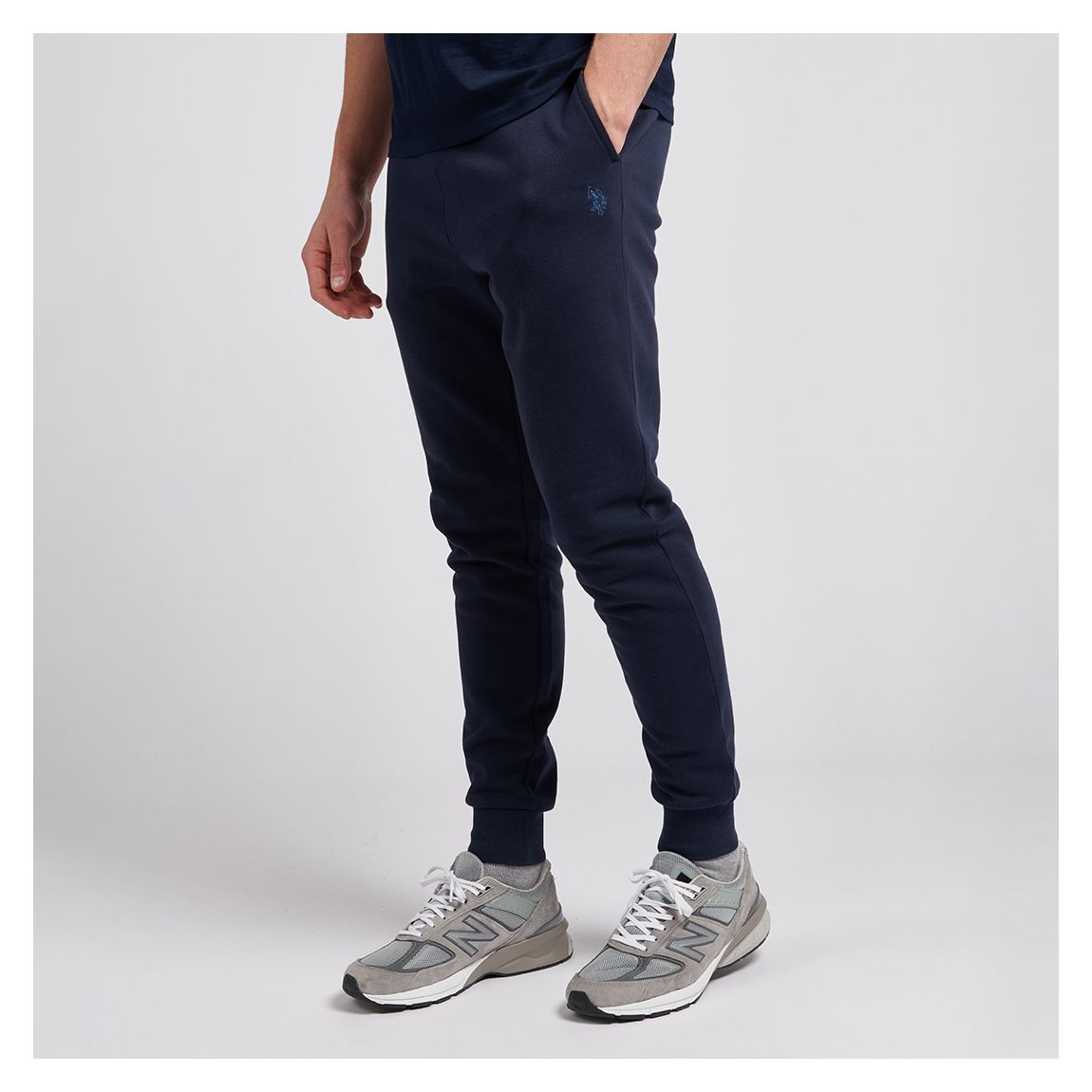 Navy Core Cotton Blend Joggers main product photo