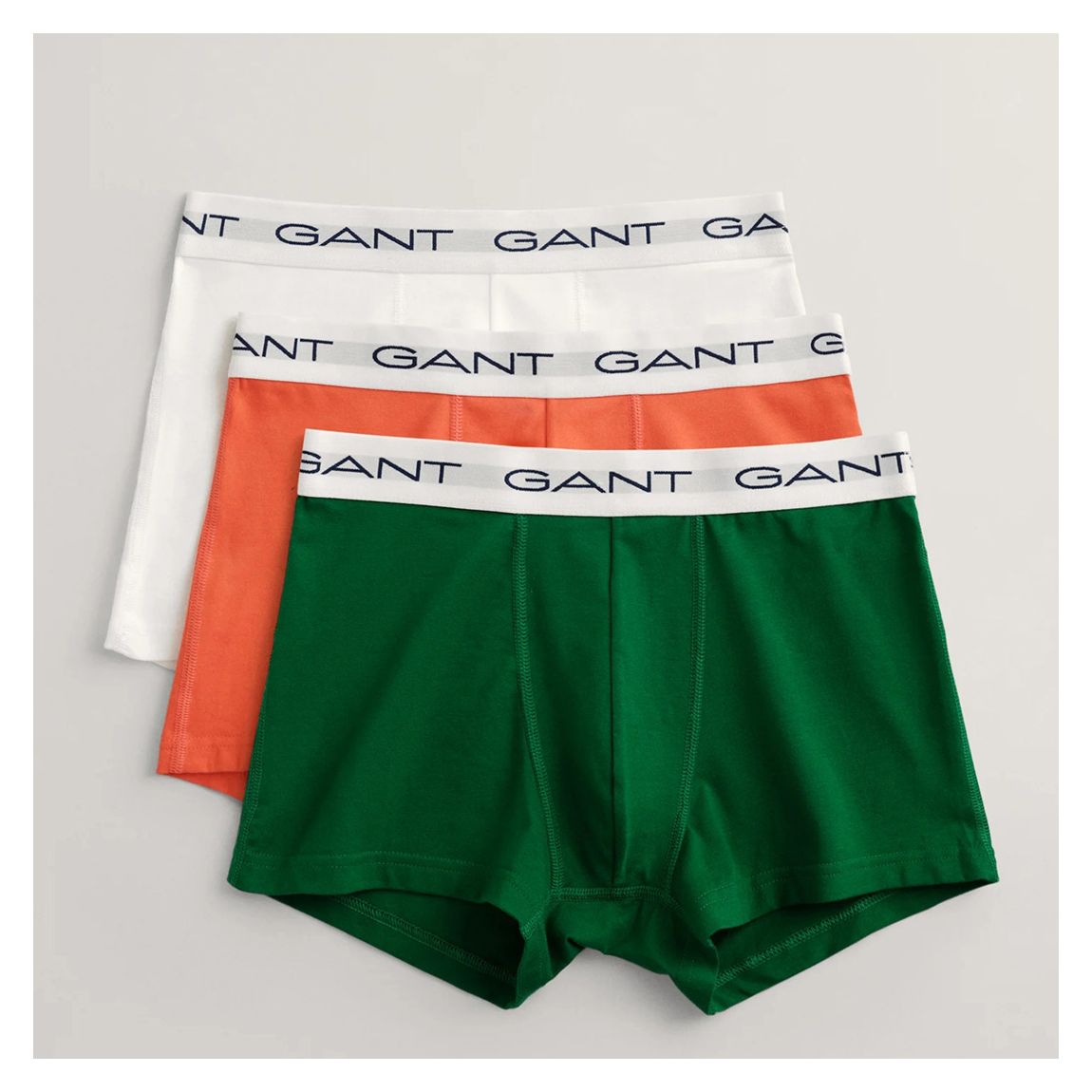 Green 3 Pack Cotton Blend Boxers main product photo