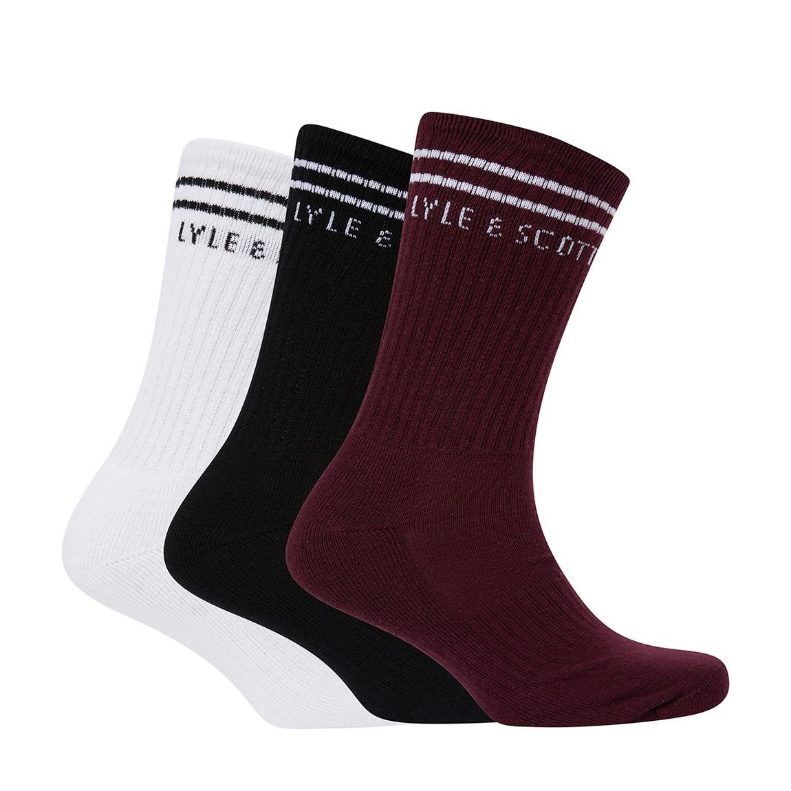 Multi Kendrick 3 Pack Socks main product photo