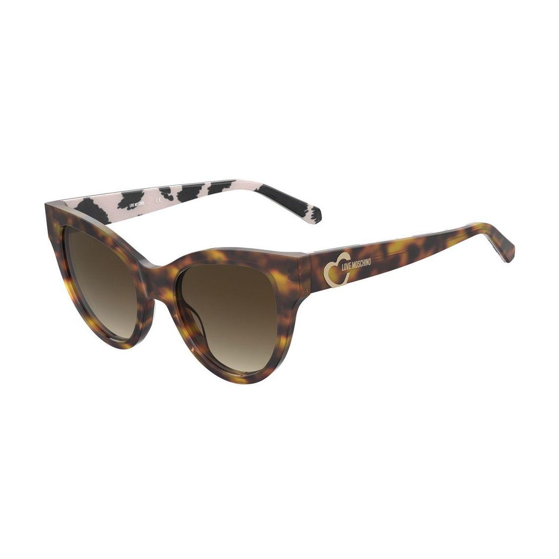Cat Eye Sunglasses LMMOL053S Wo - Brown main product photo