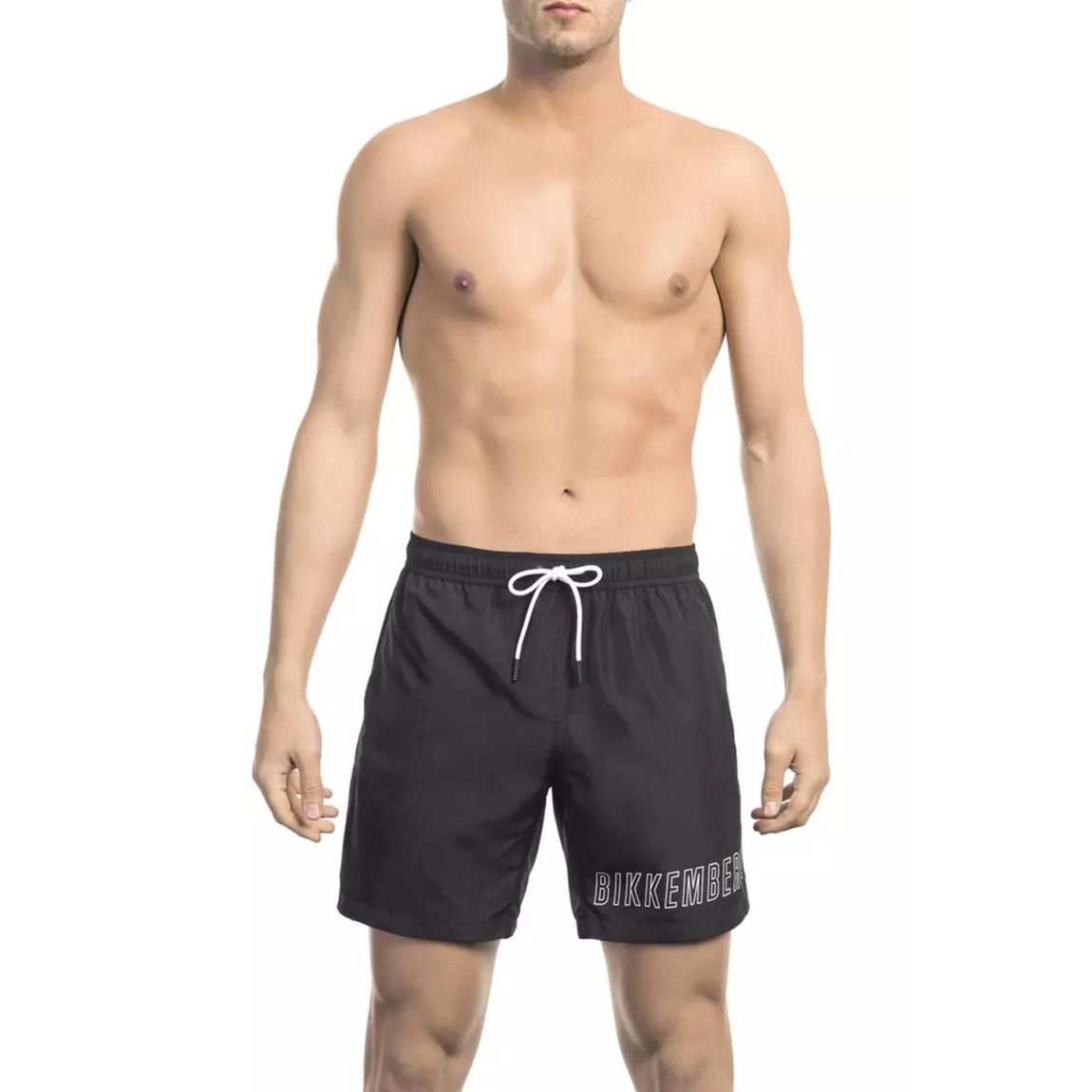 Swim Trunks Quick Dry Athletic - Black Swimwear main product photo