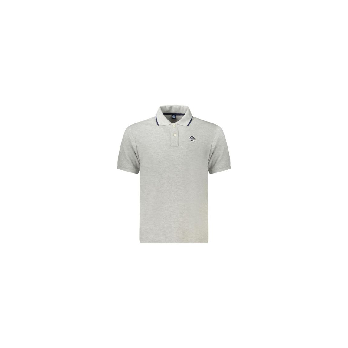 Short Sleeve Polo Shirt - Gray main product photo