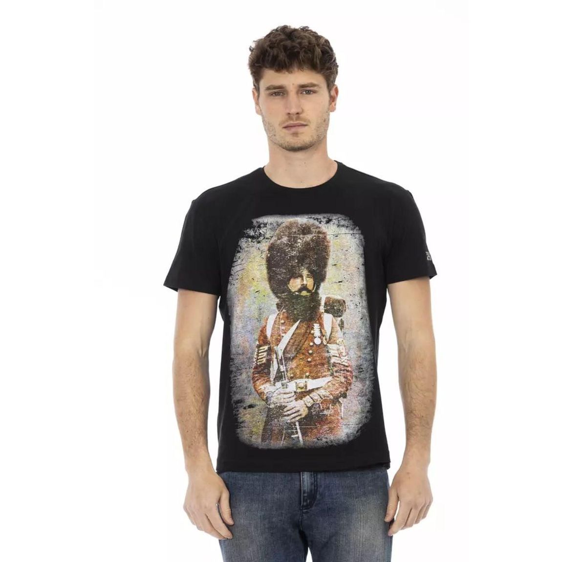 Guardsman Print Tee Model TR22687 - Black T-Shirts main product photo