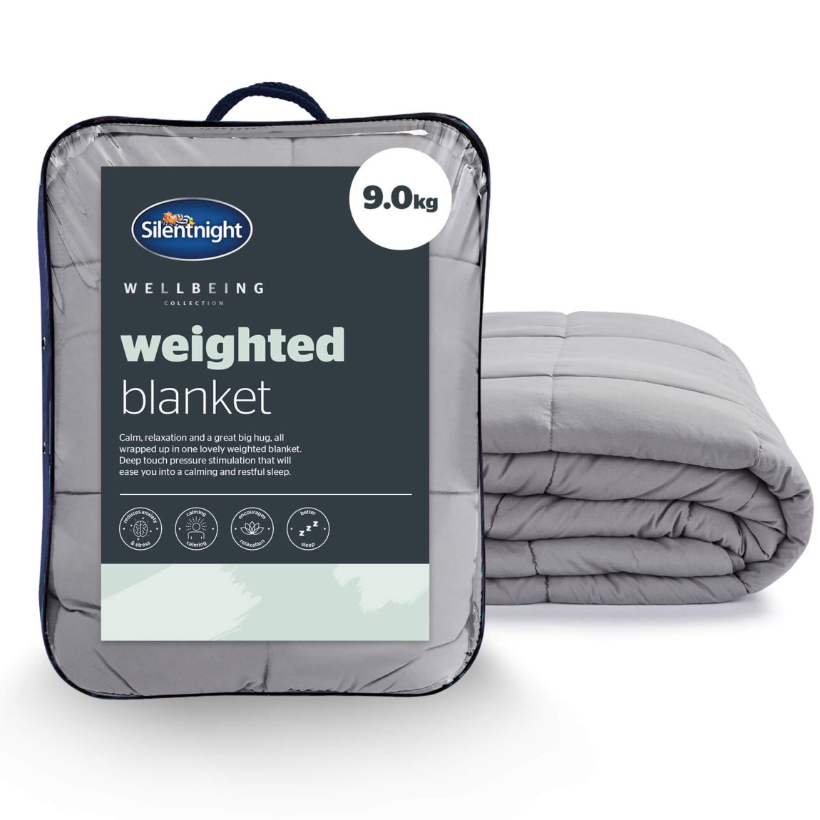 Silentnight Wellbeing Collection Adult Weighted Blanket - 9Kg main product photo
