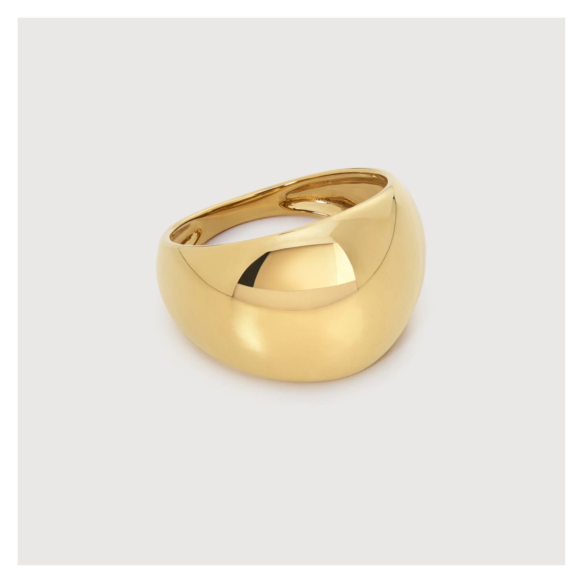 Gold Vermeil Tapered Ring main product photo
