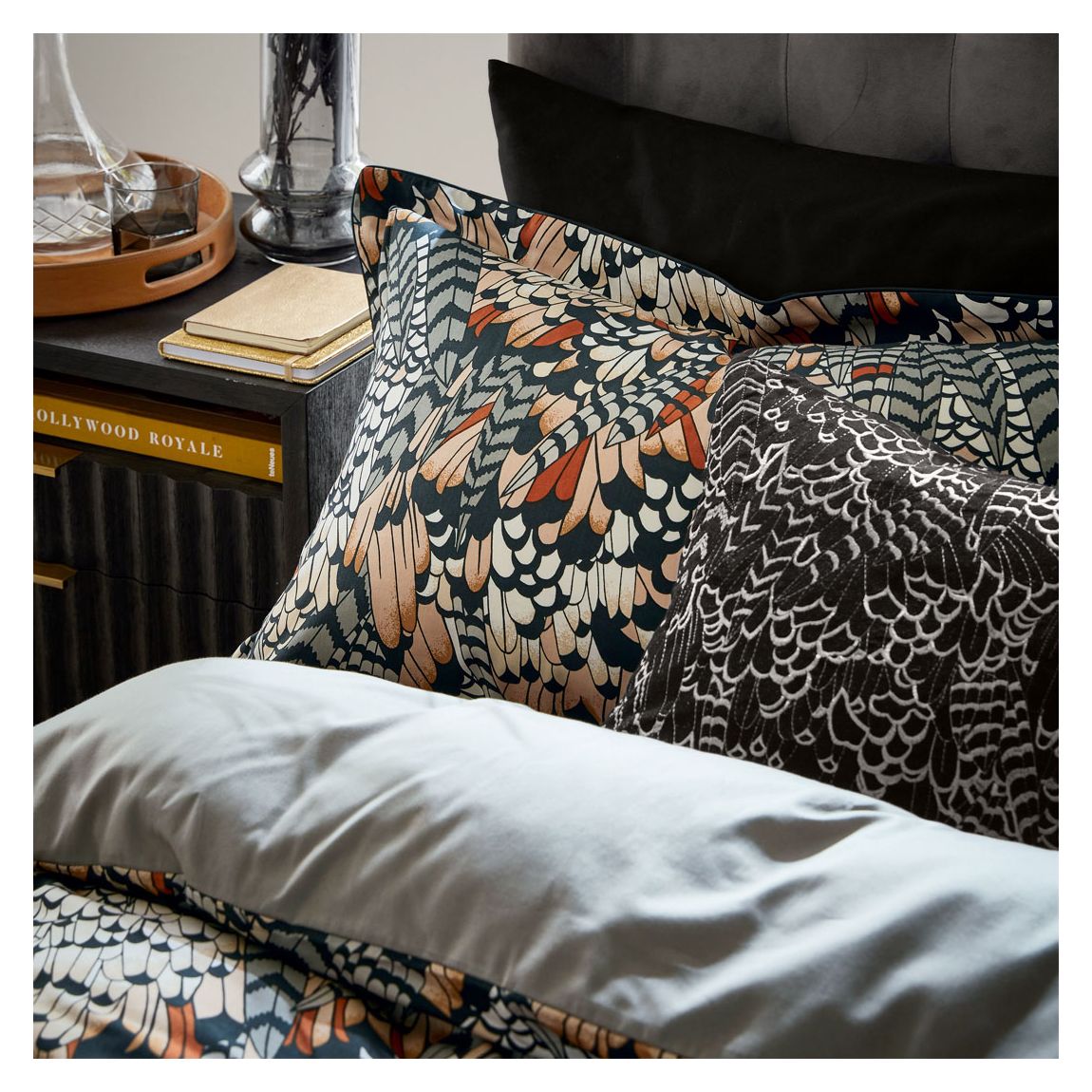 Feathers Oxford Pillowcase main product photo