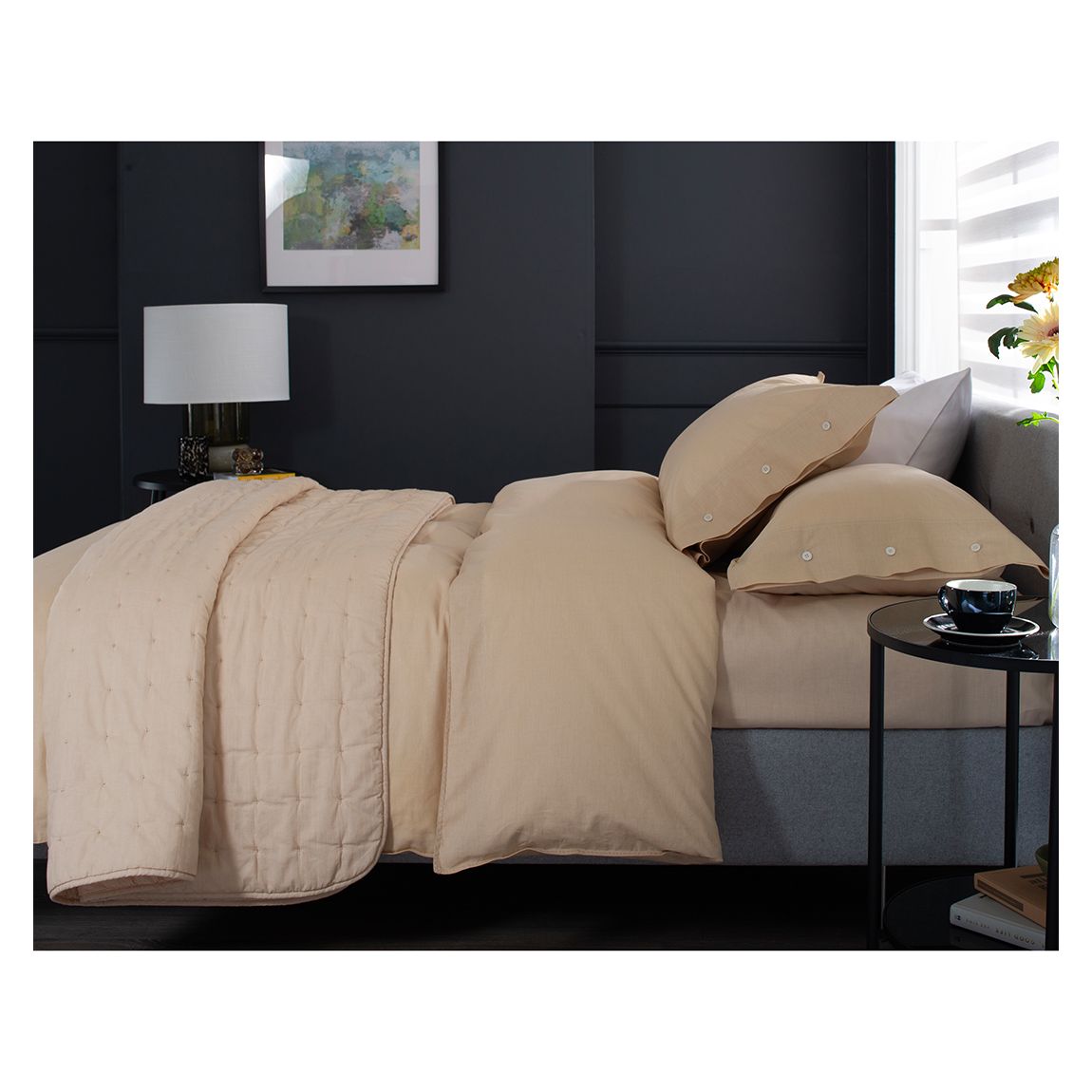 Star Bedspread, Natural main product photo