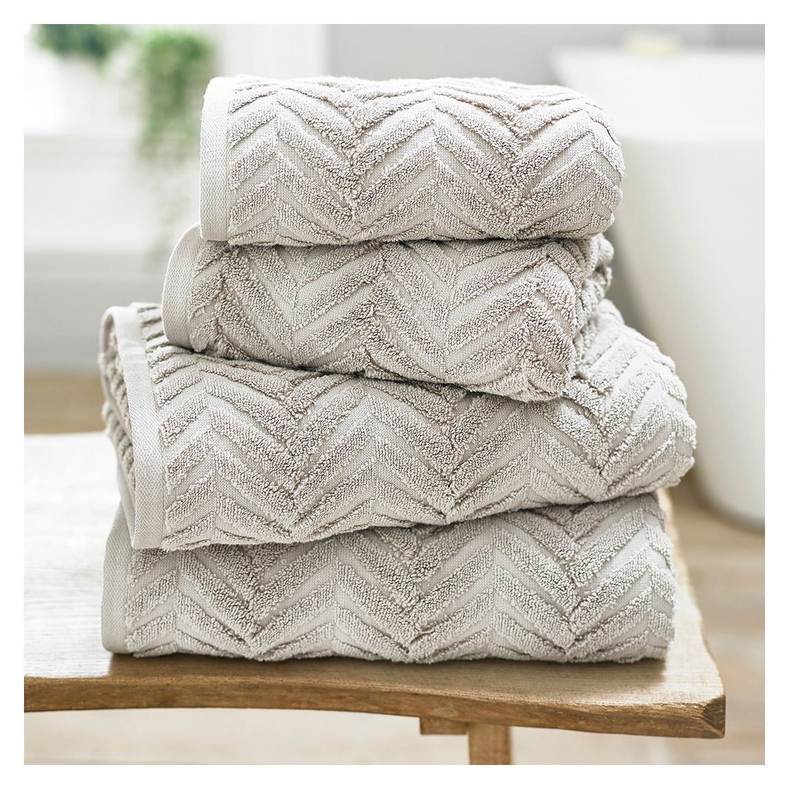 Catalonia Bath Towel, Mushroom main product photo