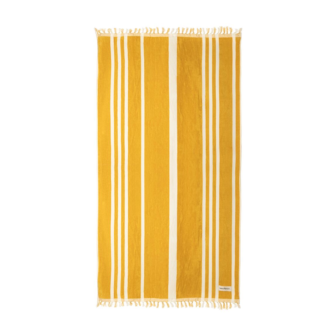 The Beach Towel, Vintage Yellow Stripe main product photo