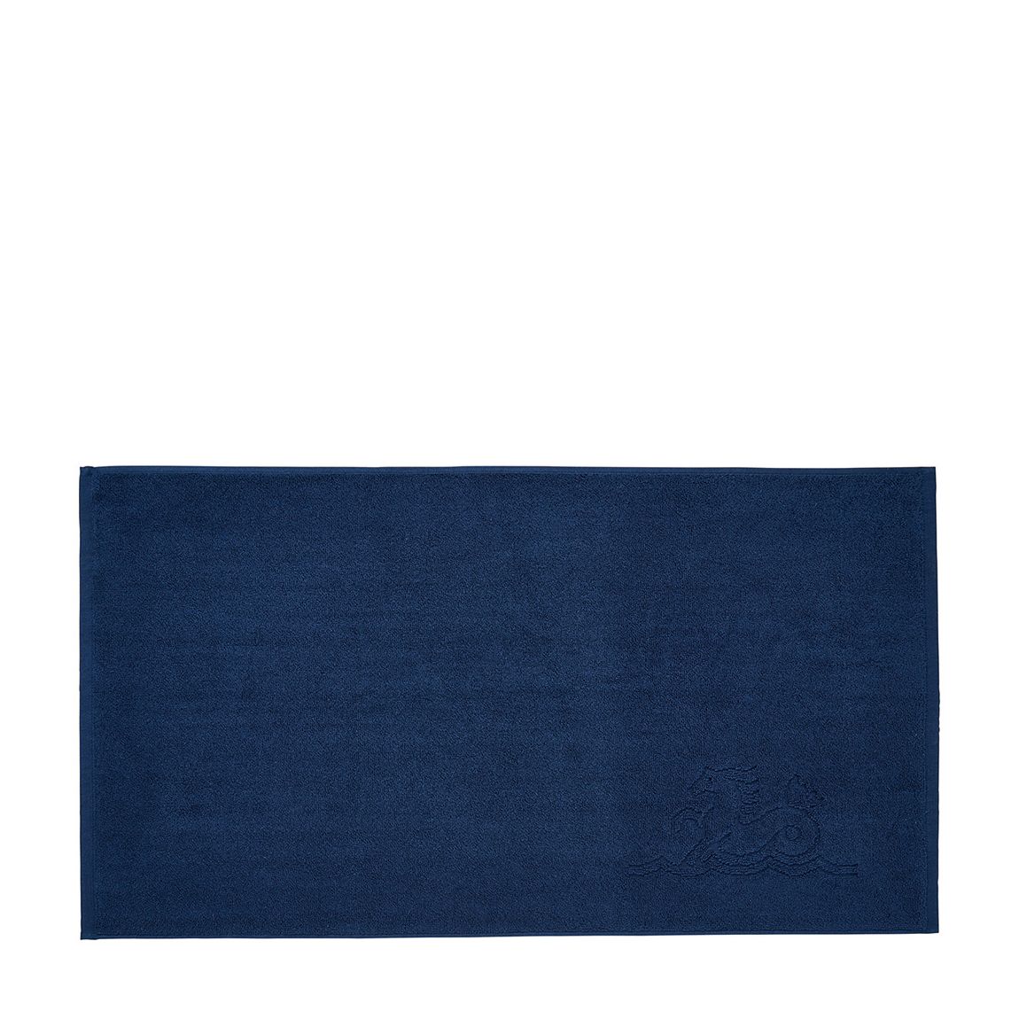Luxuriously Soft Turkish Bath Mat, Midnight main product photo
