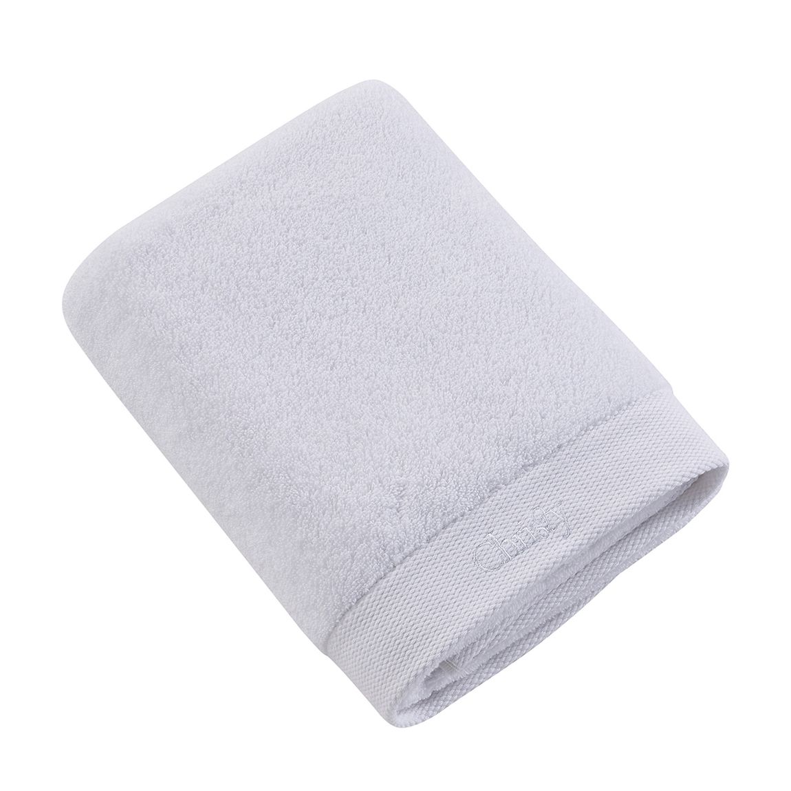 Christy Logo Bath Sheet, White main product photo