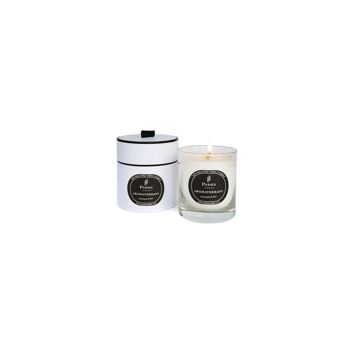 Vintage Aromatherapy Lemongrass& Mint Candle 1 Wick Candle 180g main product photo