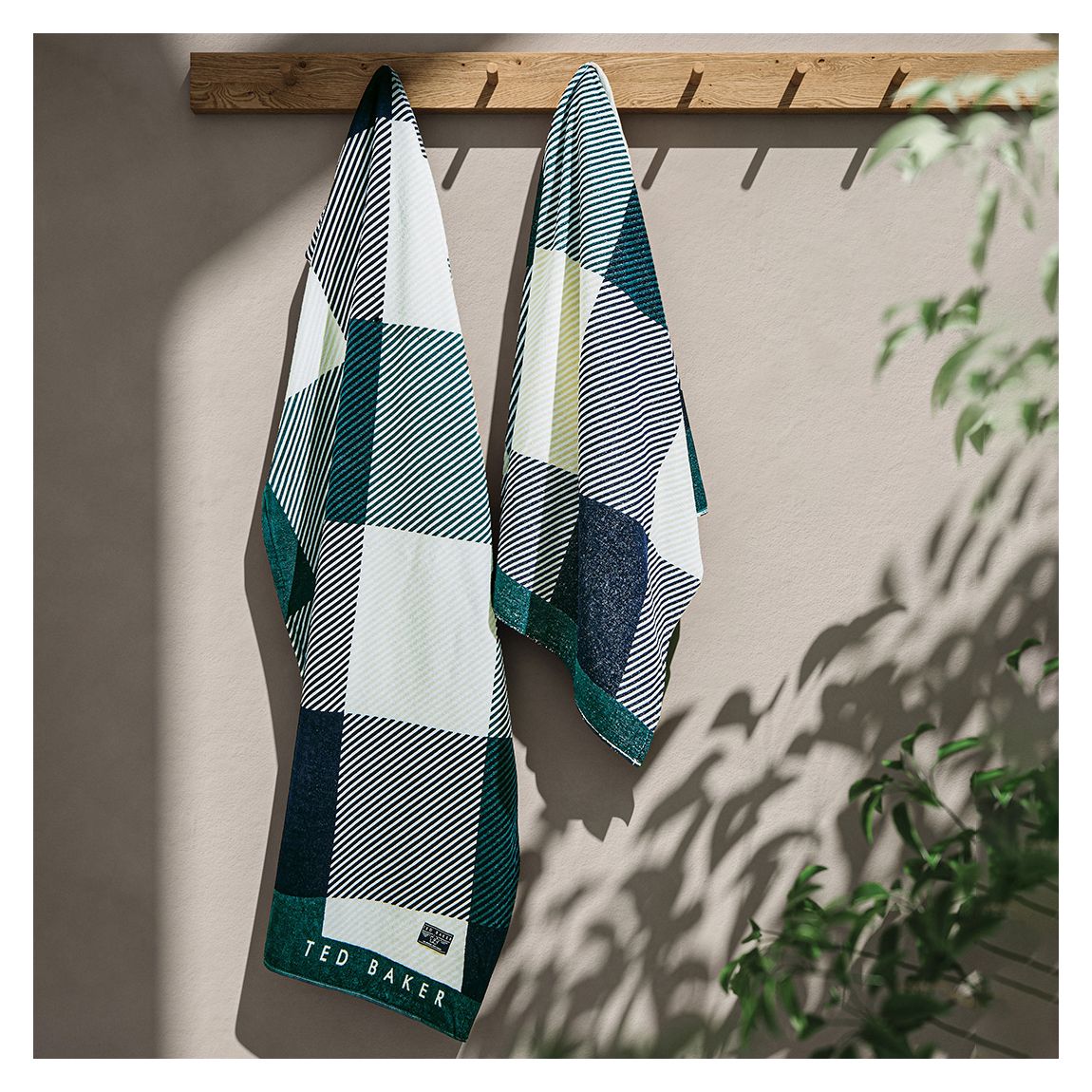 House Check Beach Towel main product photo
