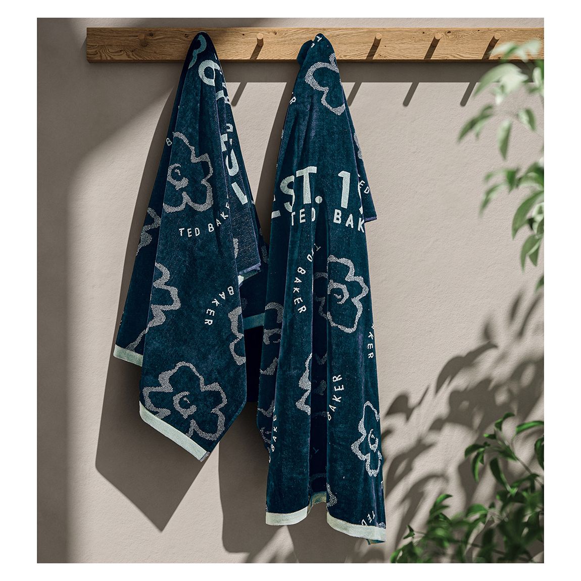 EST 1988 Beach Towel, Navy main product photo