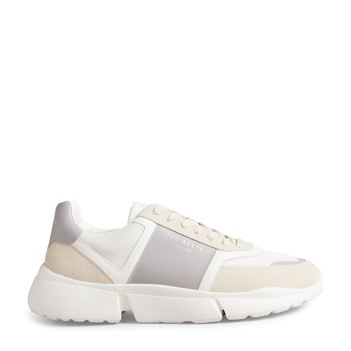 Grey Cecyle Suede Trainer main product photo