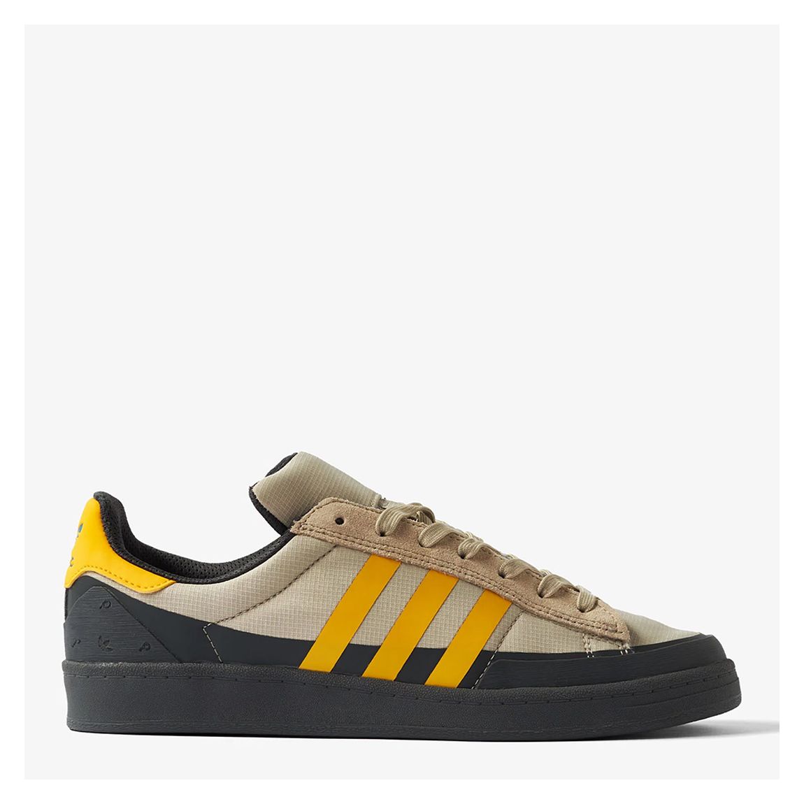 Grey & Gold & Black Campus Adv X Pop Trainers main product photo