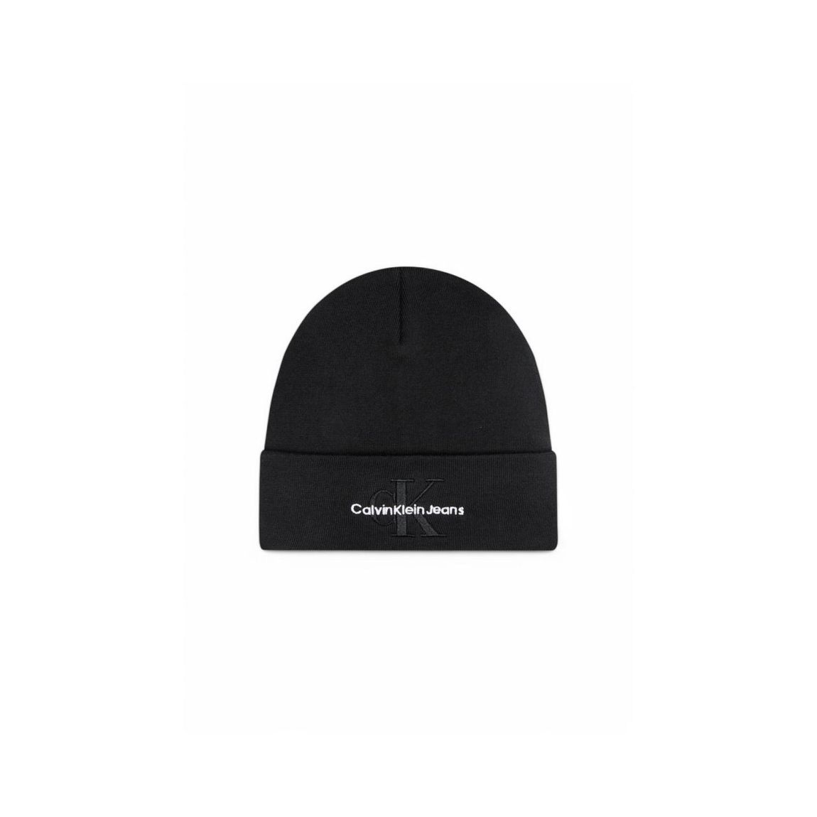 Calvin Klein Jeans Monogram Beanie - Black Hats main product photo