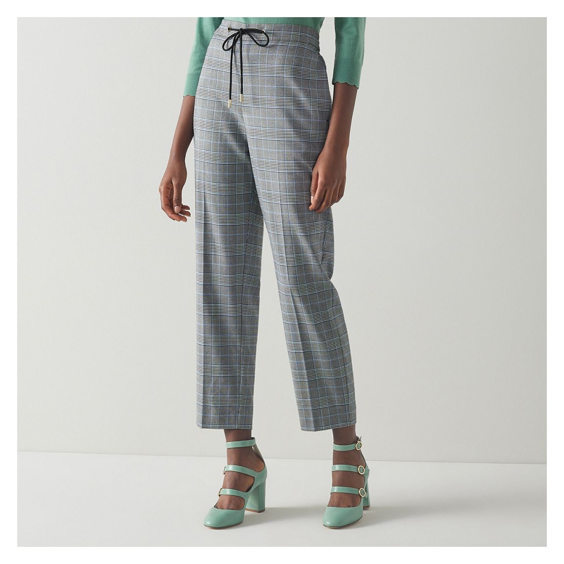 Multi Check Kristen Trousers main product photo