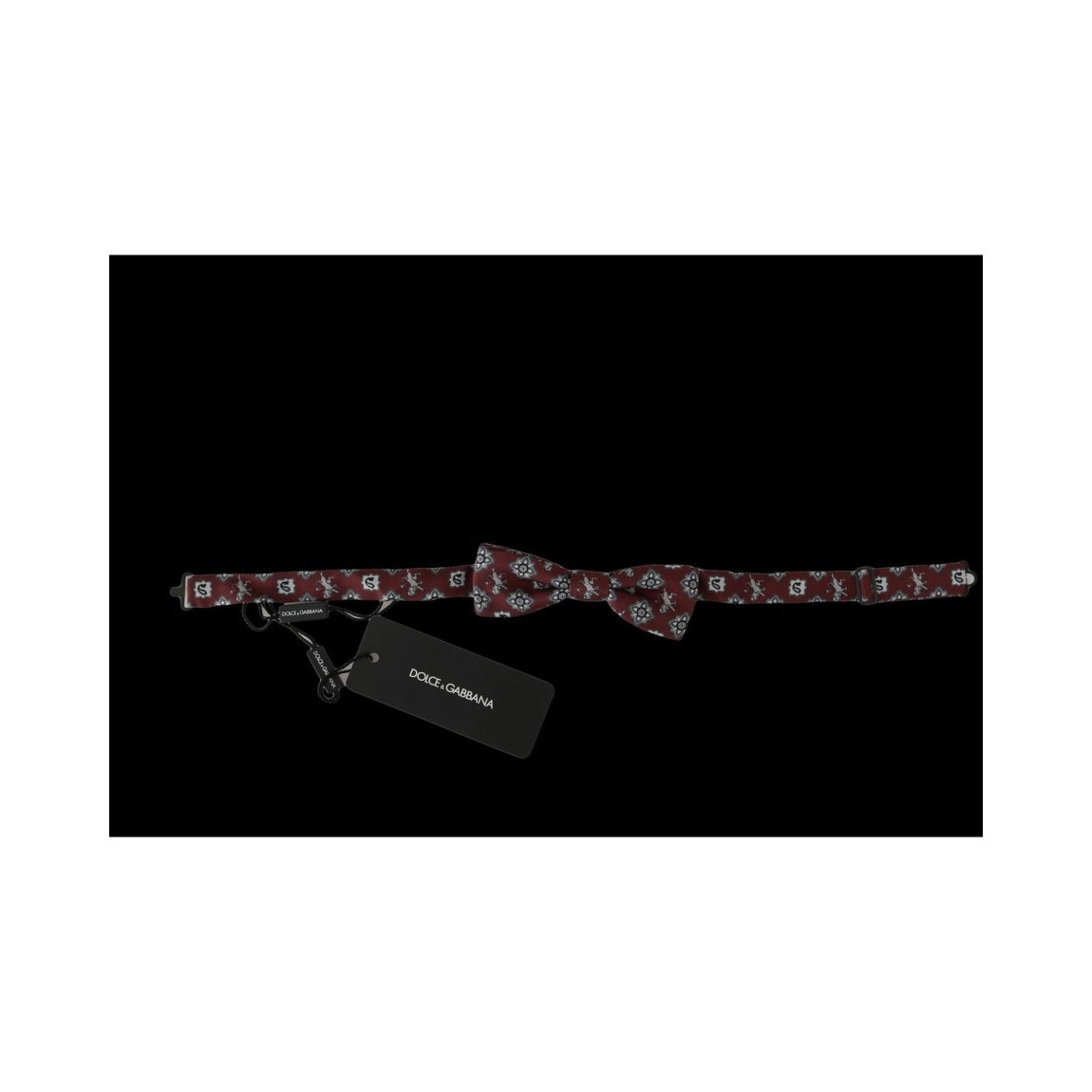 Dolce Gabbana FT2012 Burgundy Bow Tie - Bordeaux Ties main product photo