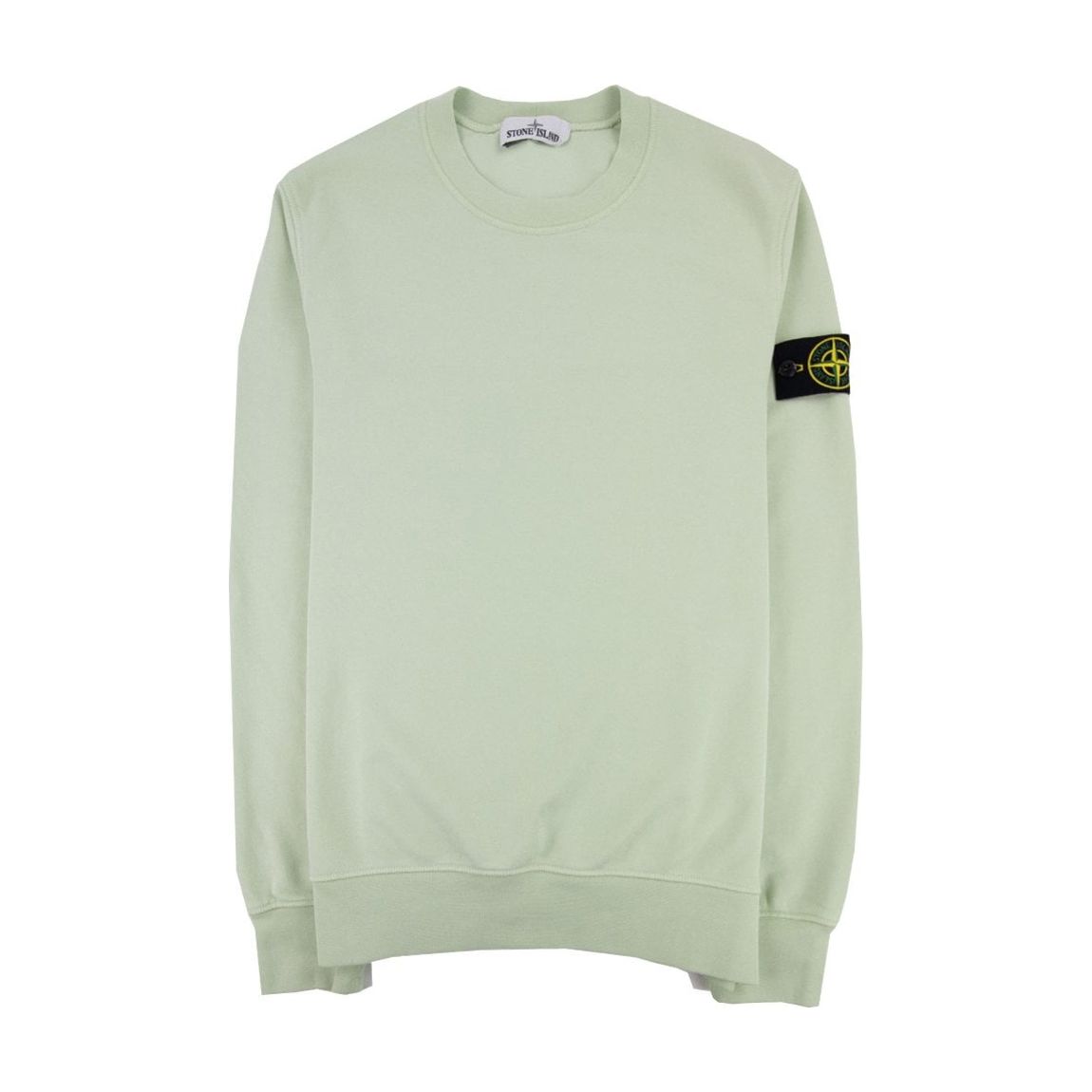 Light Green Crew Neck Cotton Hoodie main product photo