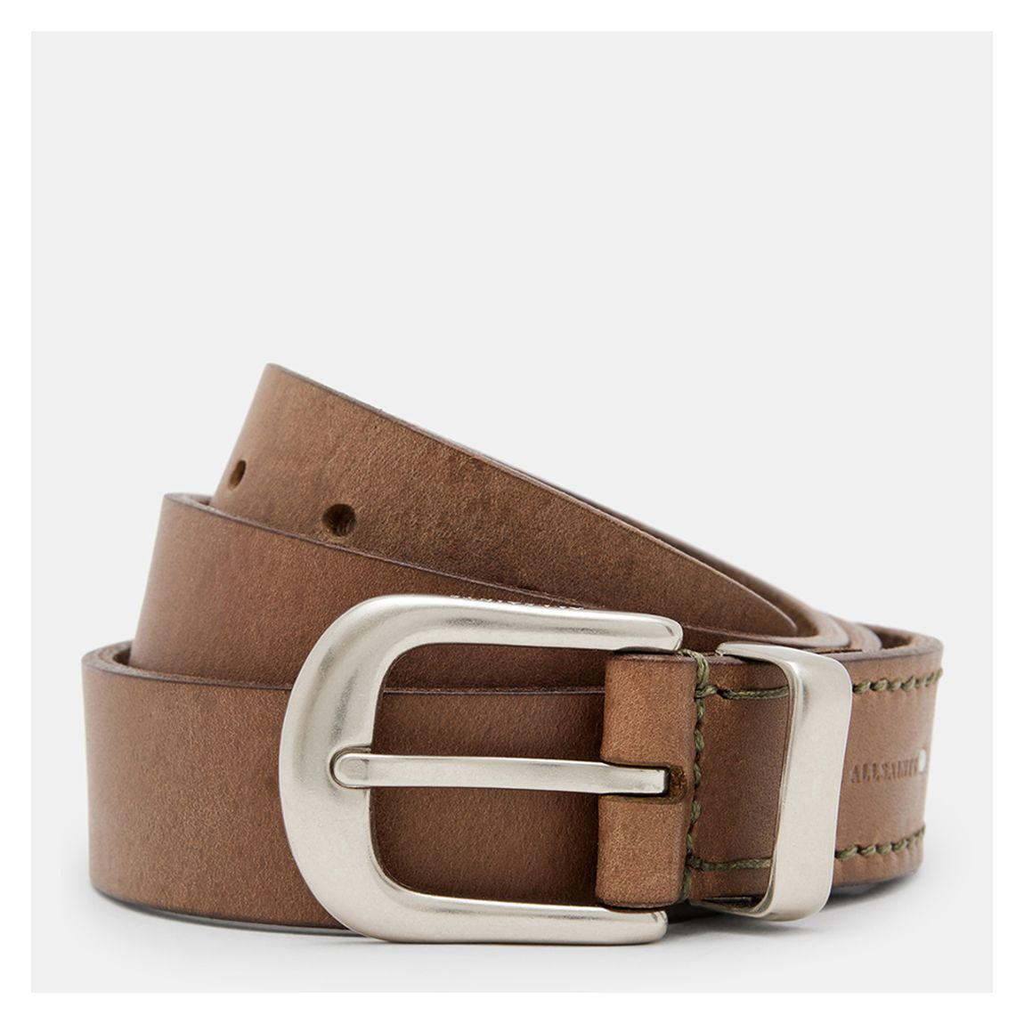 Tan Kaden Western Leather Belt main product photo
