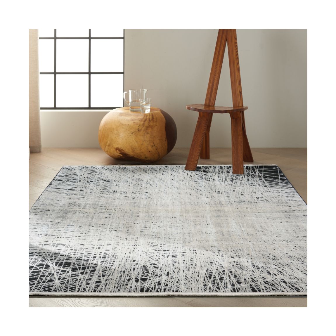 CK50 Balian - Black Silver - 221cm x 160cm main product photo