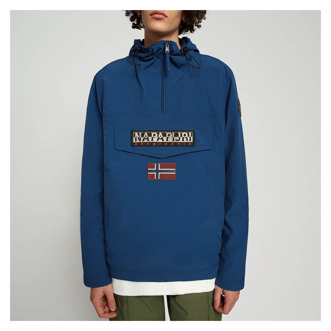 Blue Rainforest Hooded Anorak main product photo