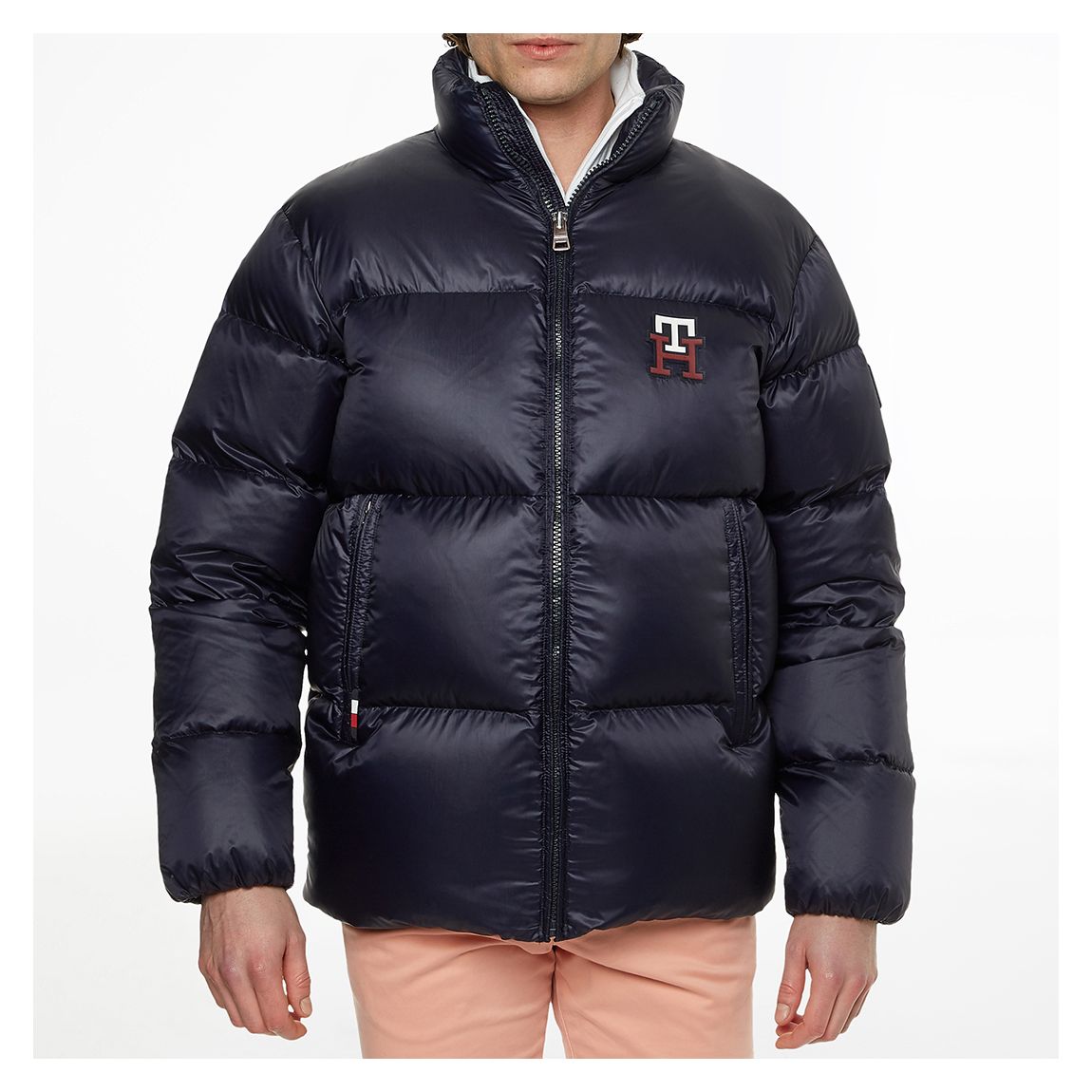 Black Zero Gravity Down Puffer Coat main product photo