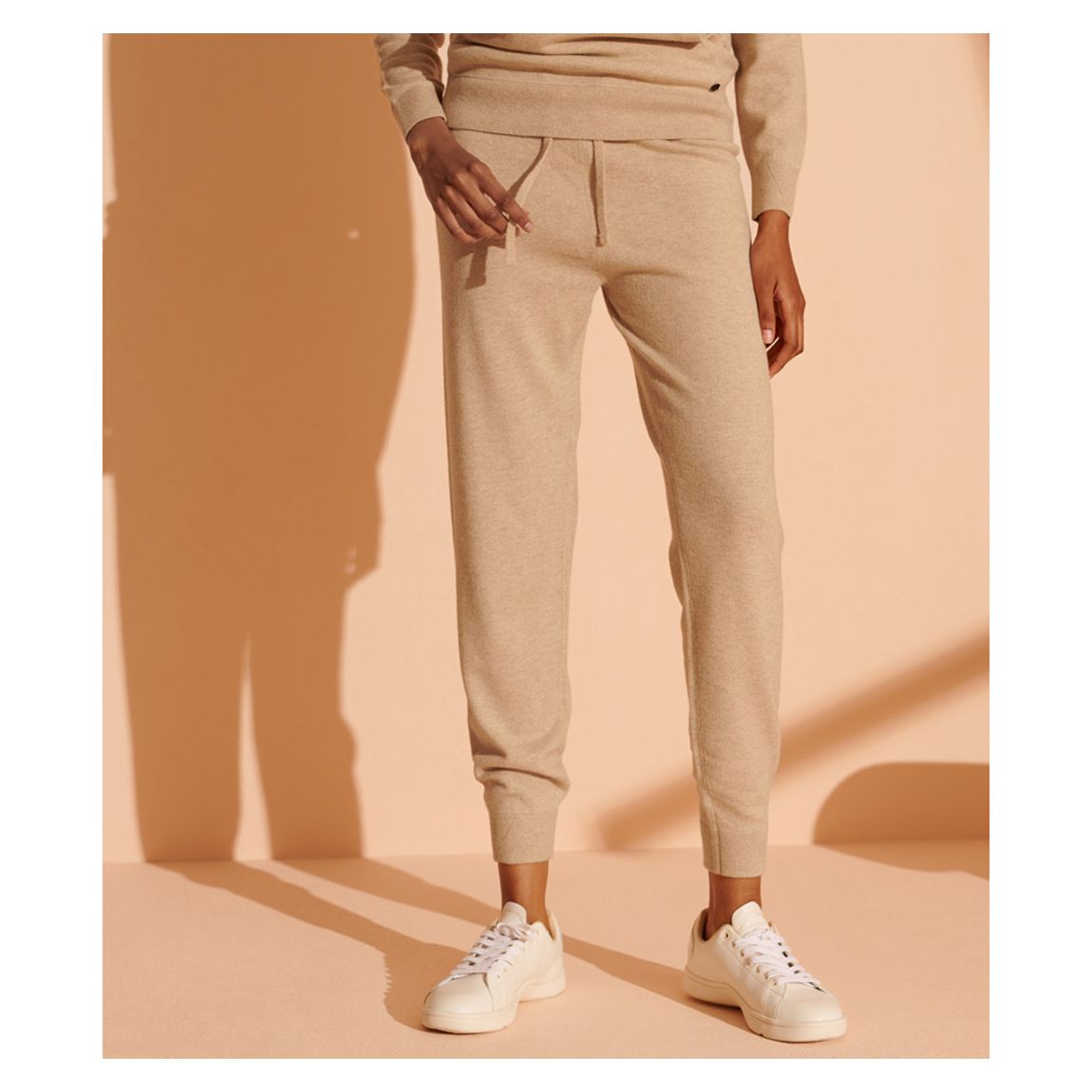 Blonde Yak Knit Joggers main product photo