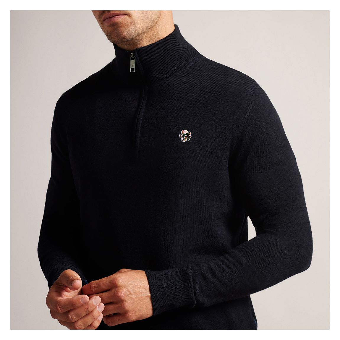 Navy Totting Core Half Zip main product photo