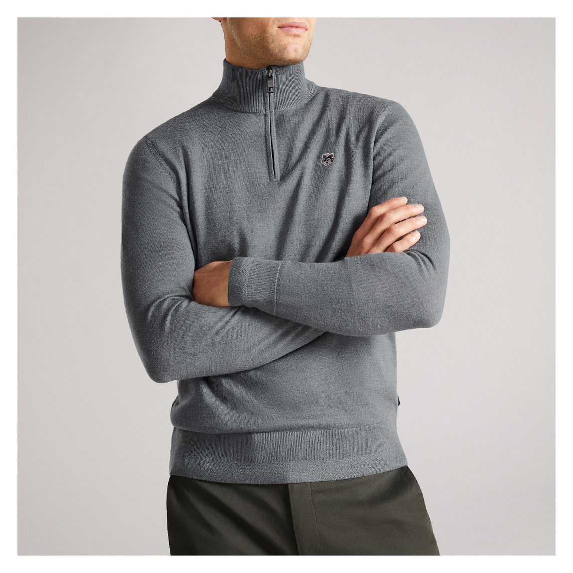 Grey Totting Core Half Zip main product photo