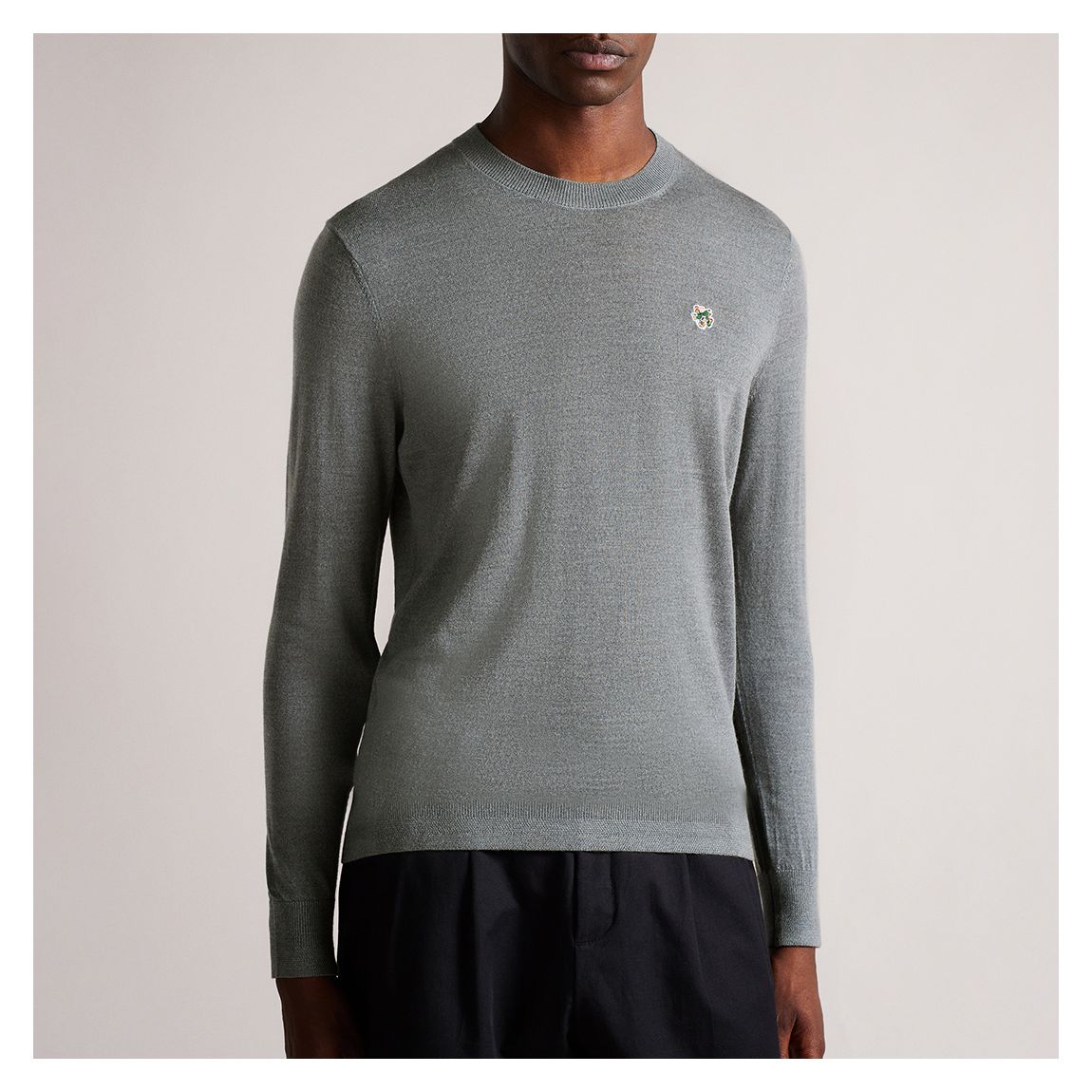 Light Grey Logo Crew Neck main product photo