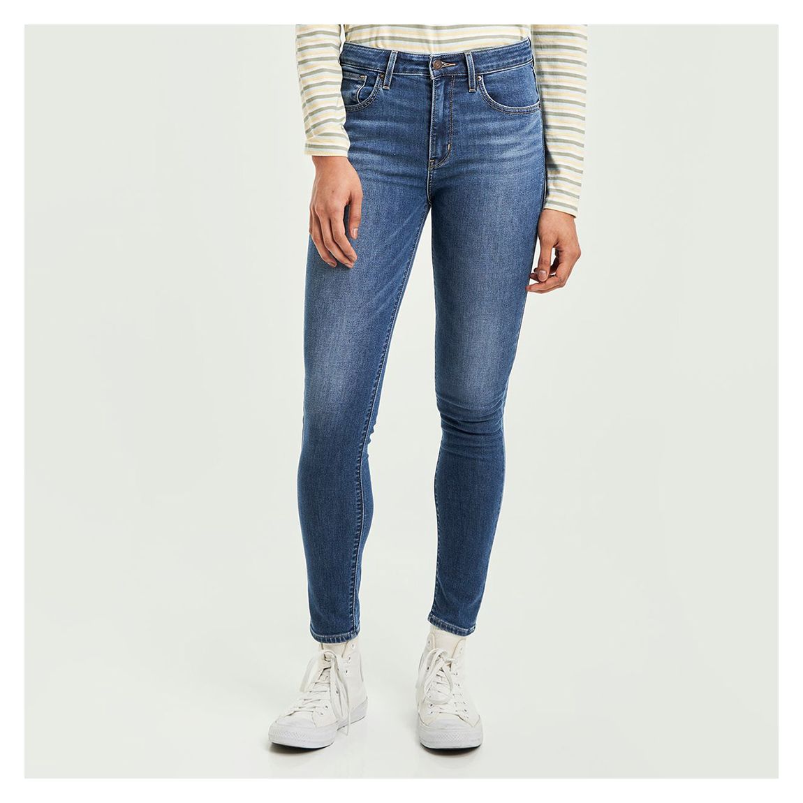 Blue 721™ High Rise Skinny Stretch Jeans main product photo