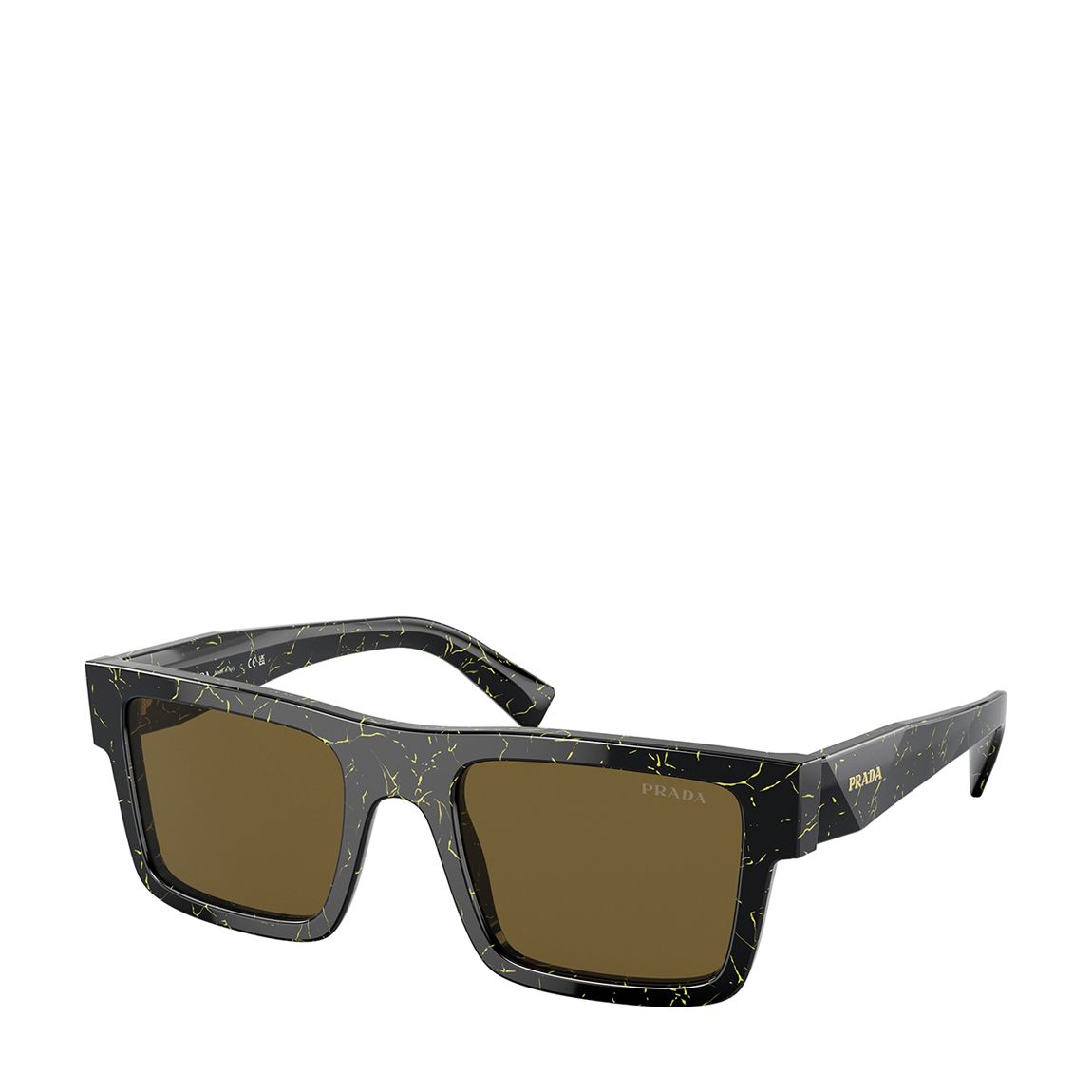Men's Brown Prada Sunglasses 52mm main product photo