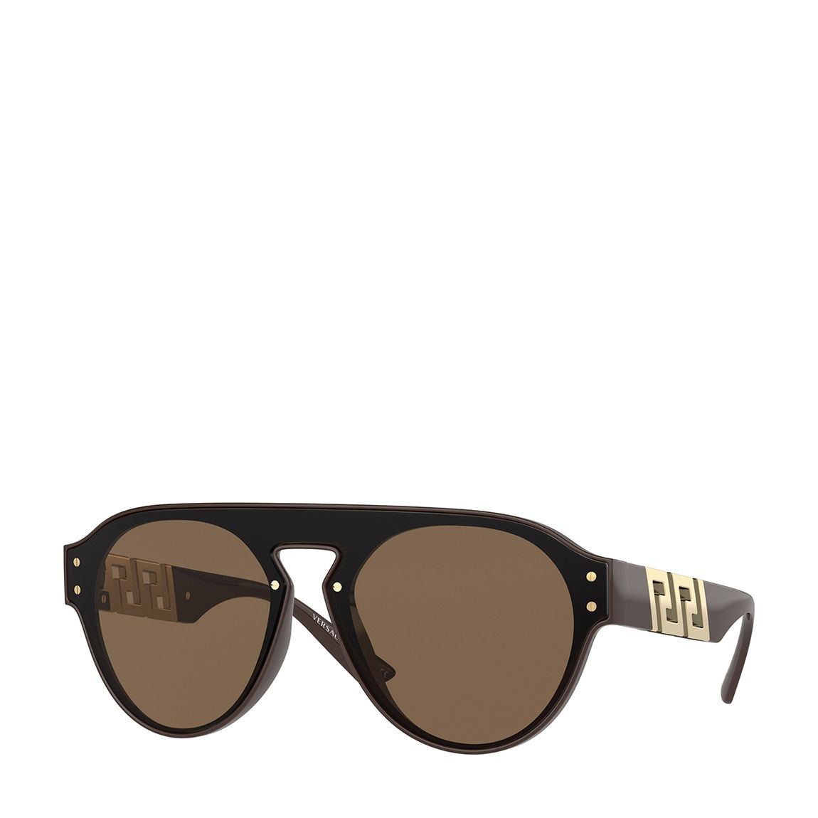 Men's Brown Versace Sunglasses 44mm main product photo