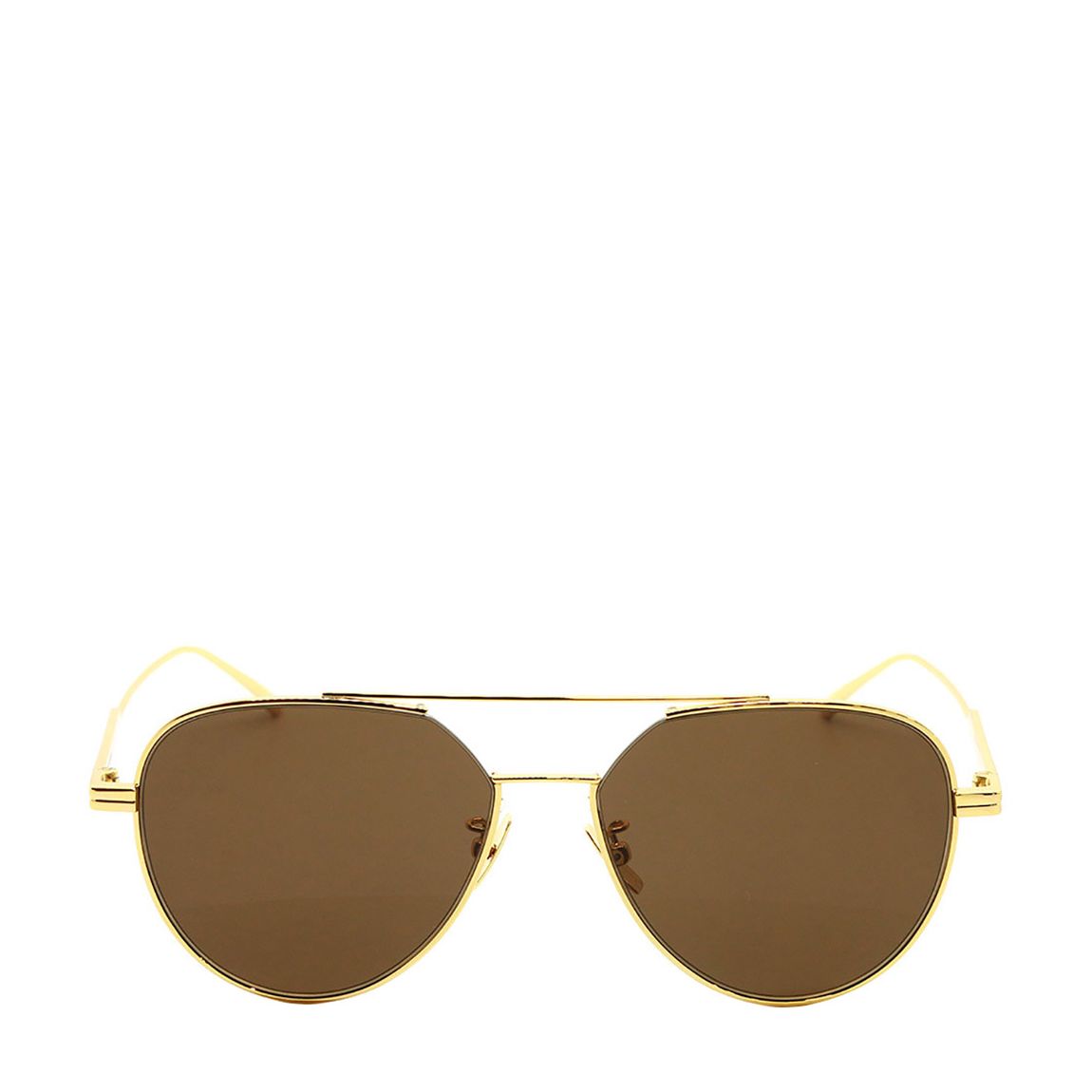 Unisex Brown Bottega Veneta Sunglasses 57mm main product photo