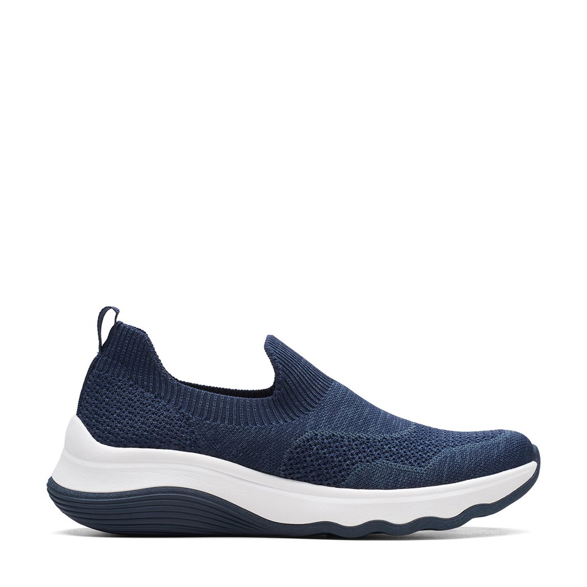 Navy Knit Circuit Path Shoe main product photo