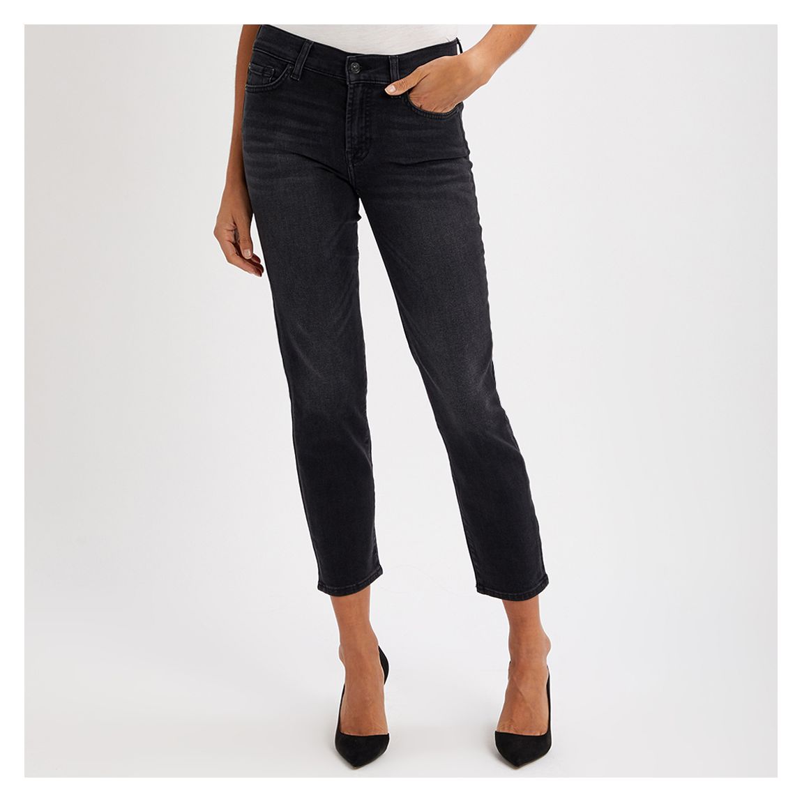 Dark Wash Roxanne Slim Fit Jeans main product photo