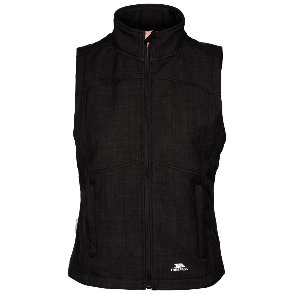Womens/Ladies Mereb TP50 Softshell Lightweight Gilet Black Marl main product photo