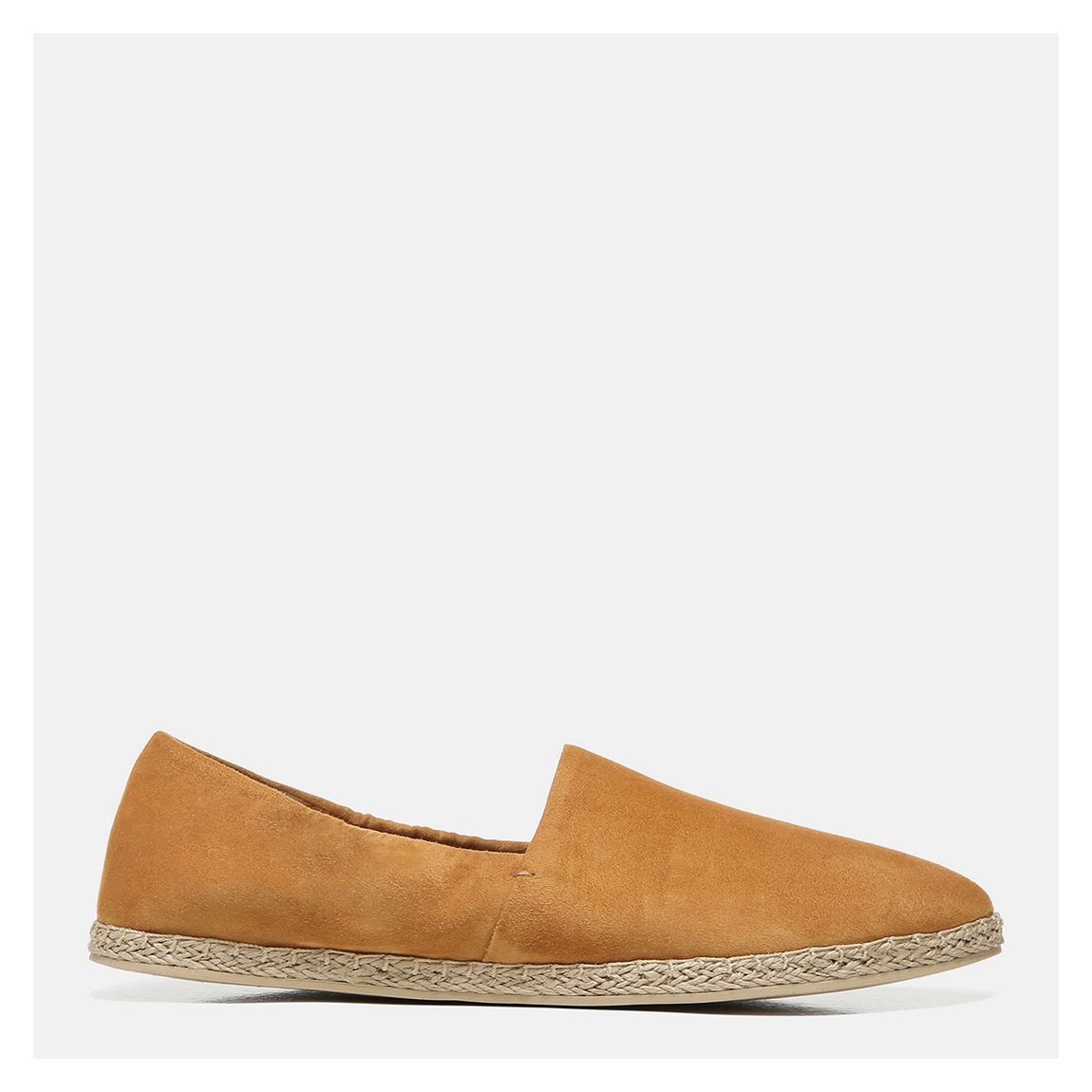 Women's Brown Meryl 2 Suede Flat Espadrilles main product photo