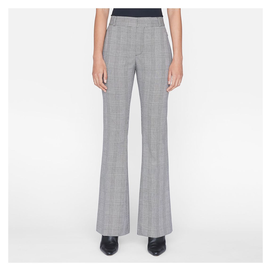 Grey Le High Flare Trouser main product photo