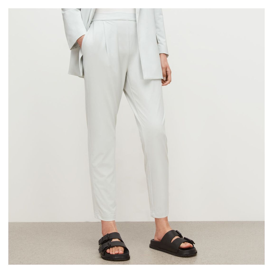 Mint Aleida Jersey Cotton Blend Trousers main product photo