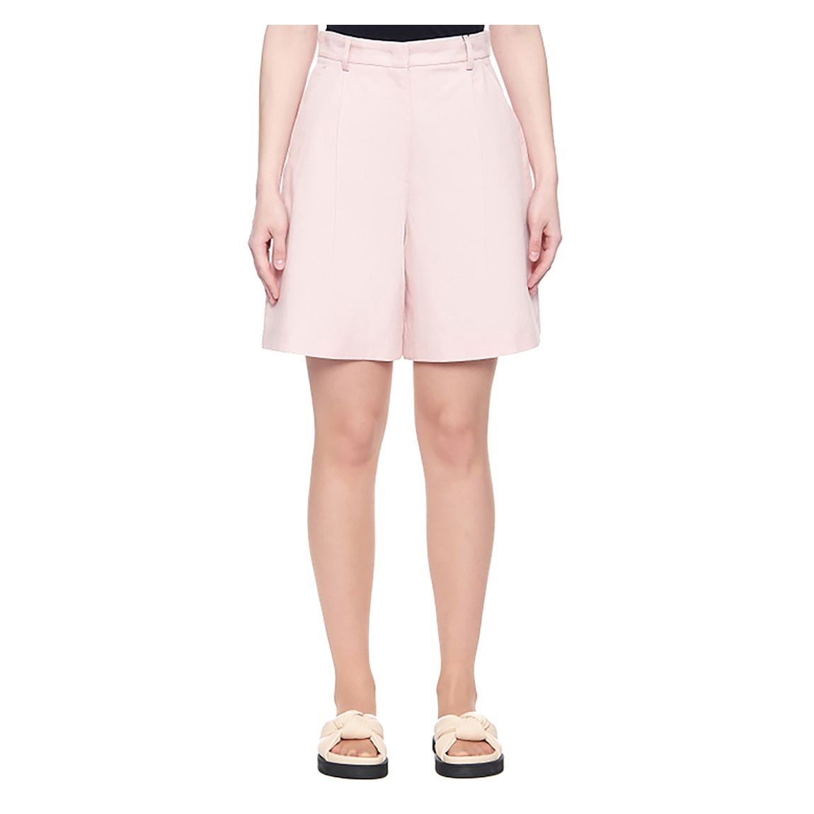 Pink Visino Wide Fit Shorts main product photo