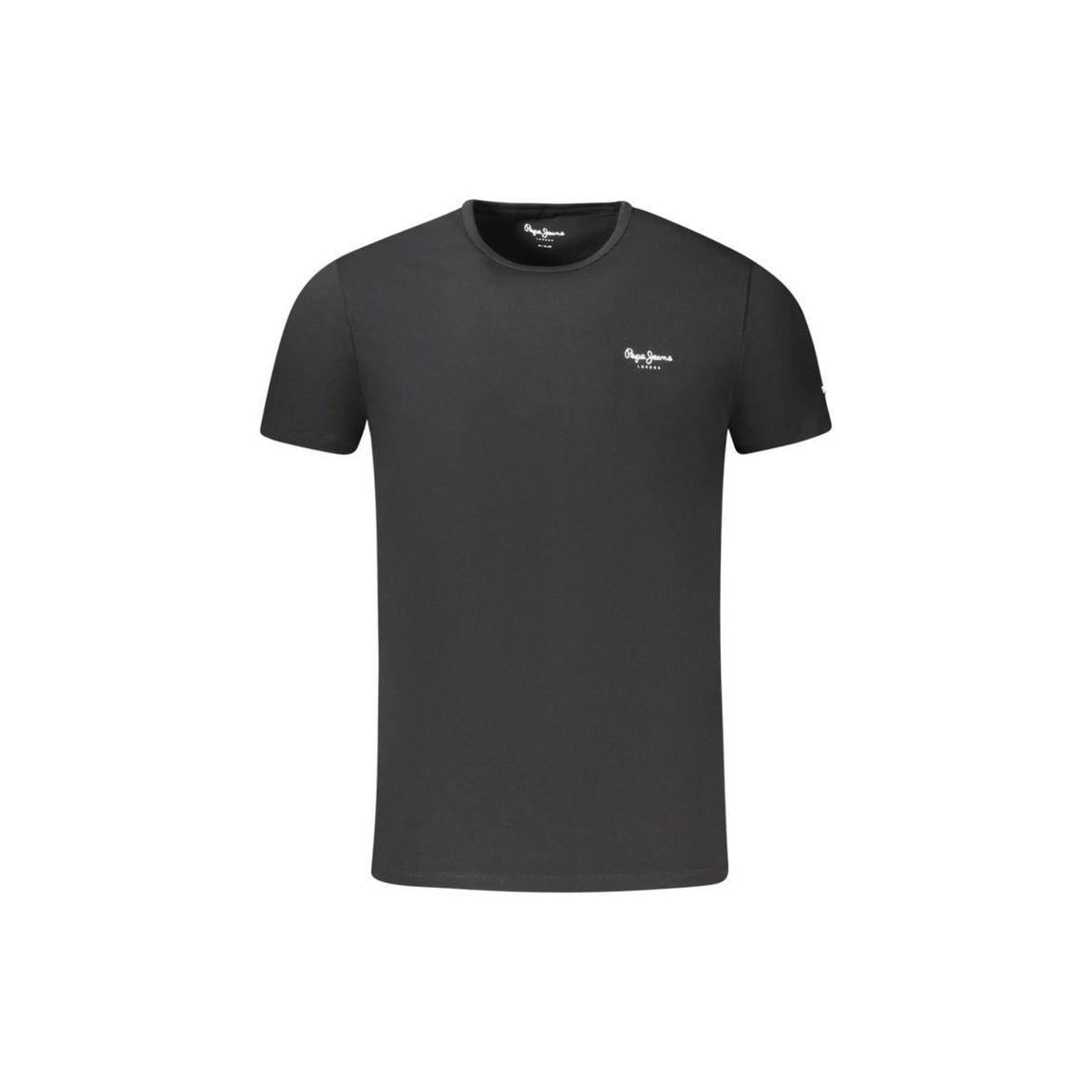 Crew Neck Short Sleeve TShirt - Black T-Shirts main product photo
